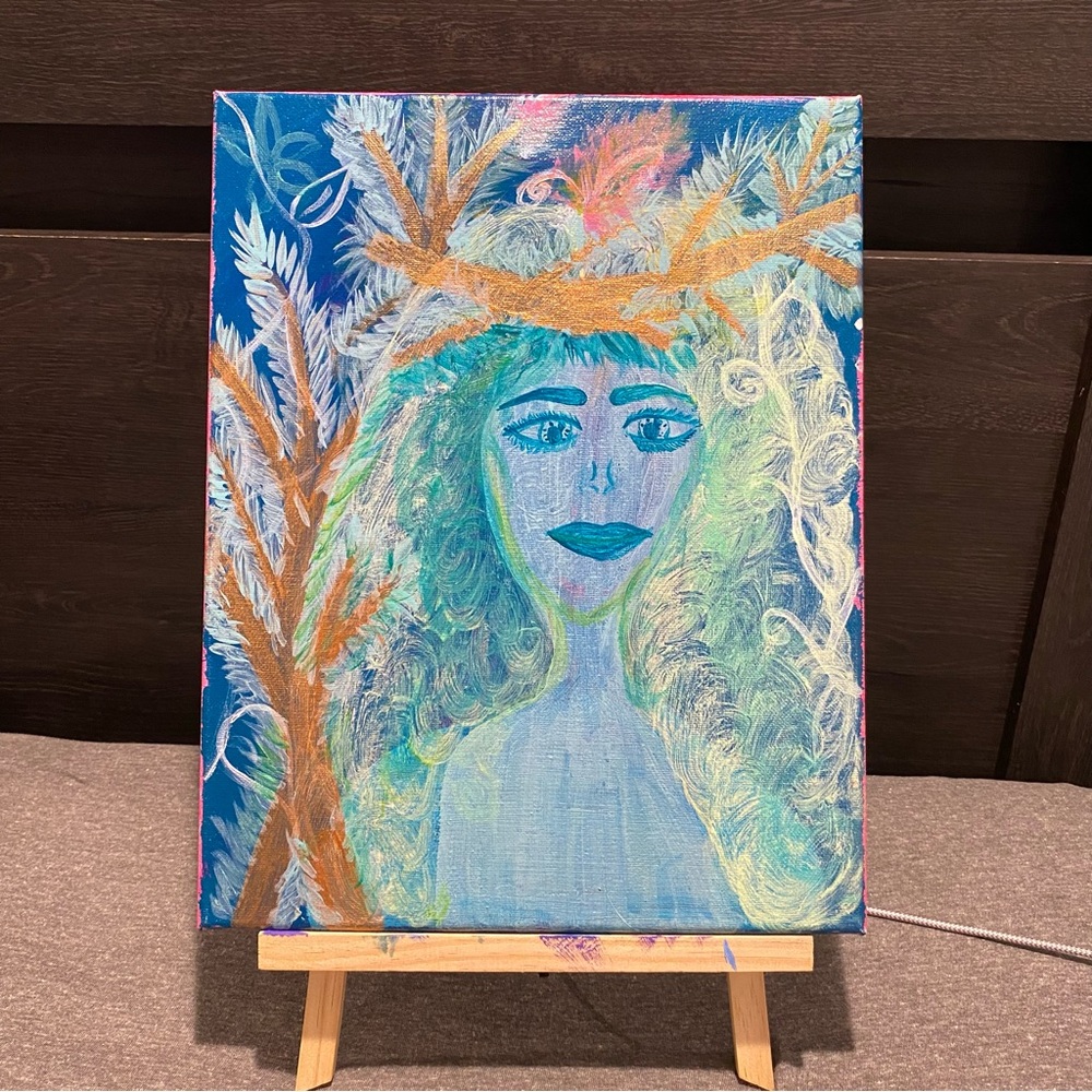 Handmade Painting Mother Nature